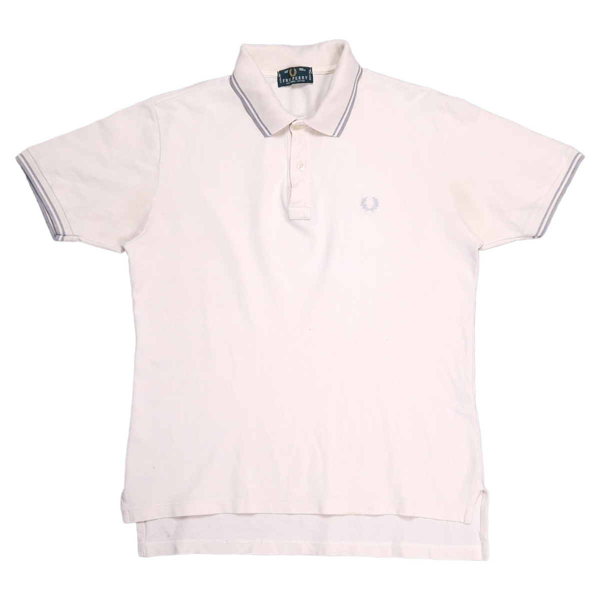 Fred Perry Twin Tipped Polo Shirt Made In Italy - Size Large