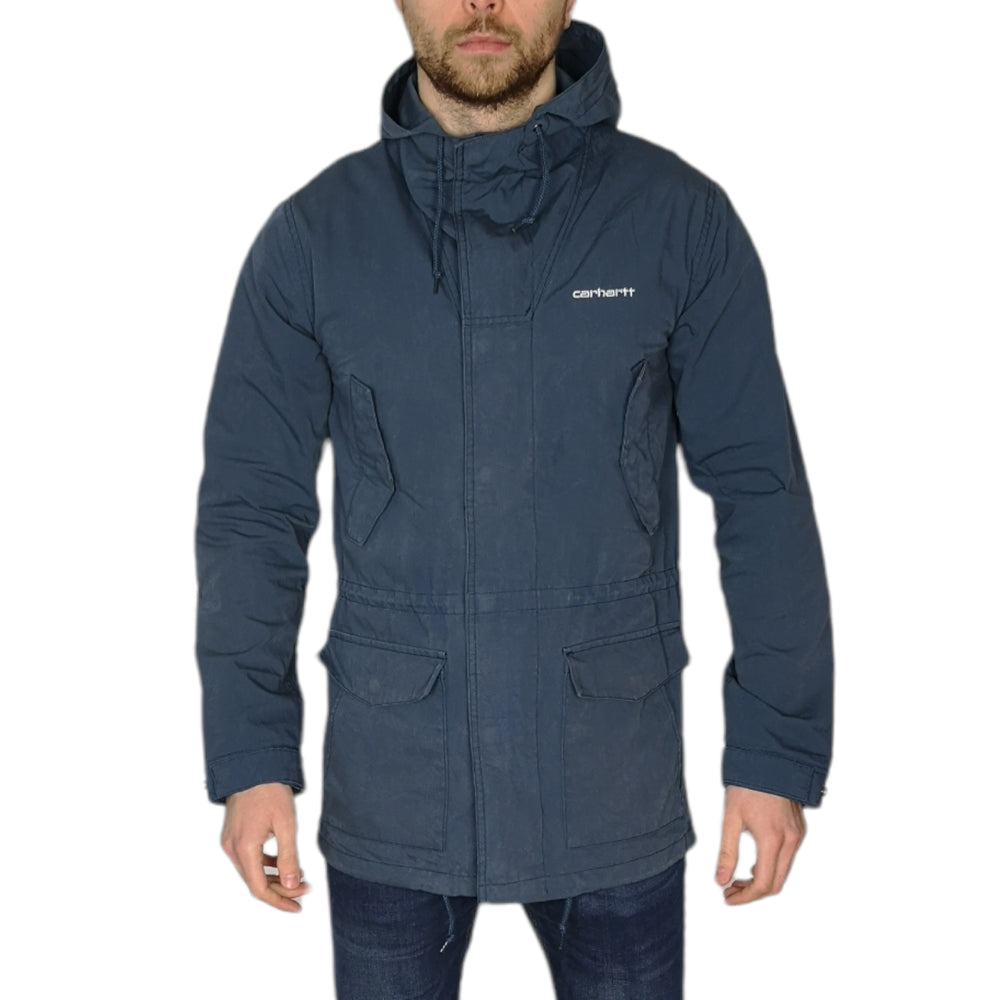 Carhartt battle parka navy sale