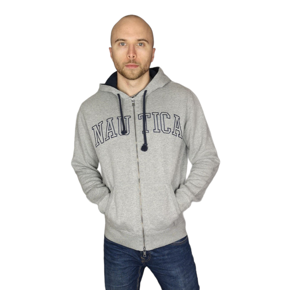 Nautica Spell Out Hoodie - Size Medium