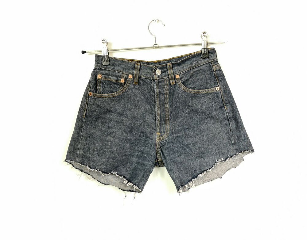 Levi's 501 Denim Shorts - Size 26 Waist UK 6