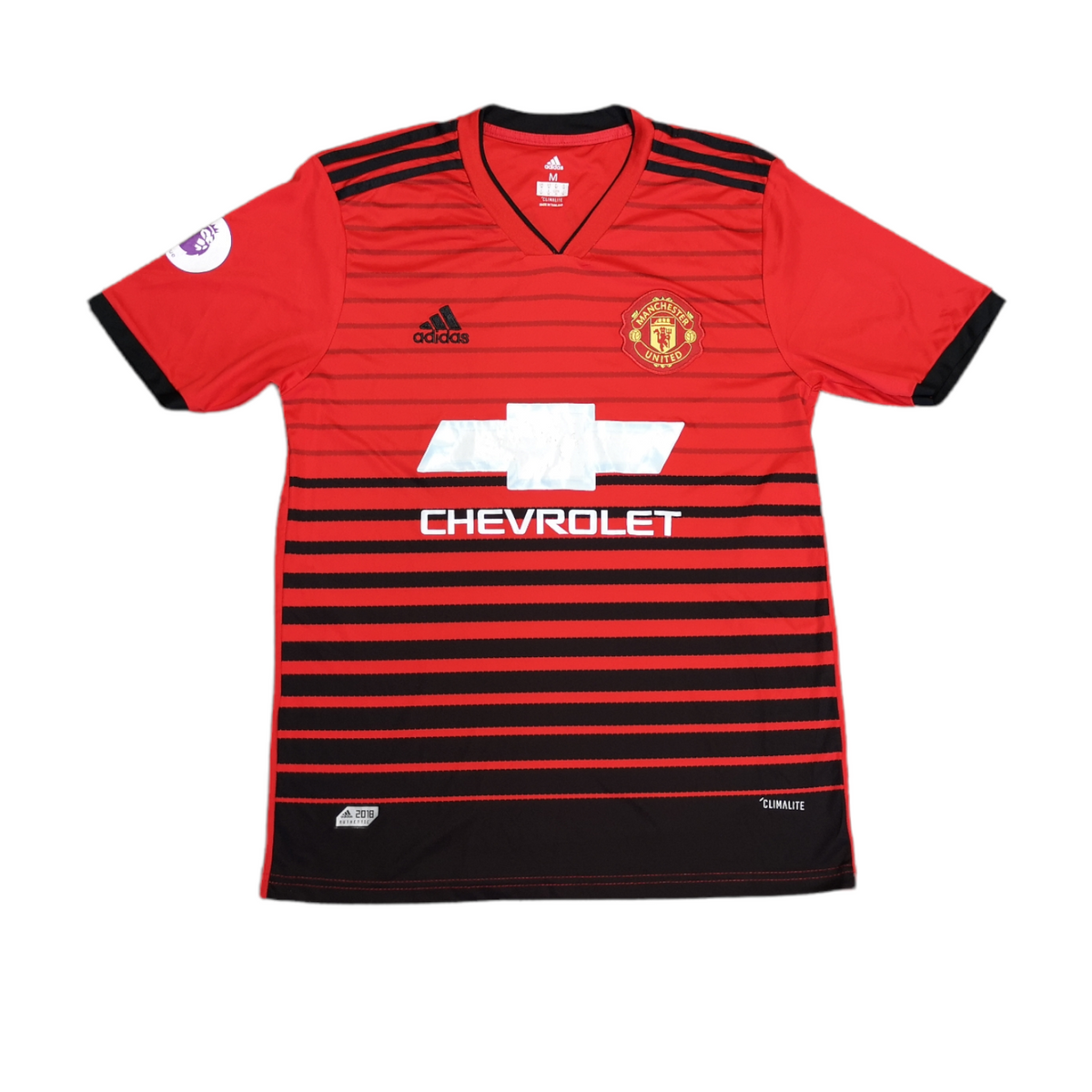 2018-2019 Adidas Manchester United Lukaku 9 Home Shirt - Size Medium