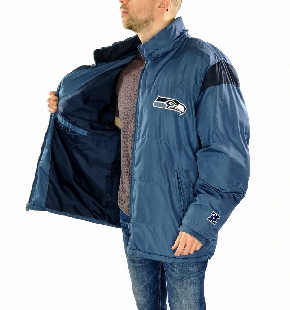 Y2K NFL Pro Line Seattle Seahawks Puffer Jacket - Size XXL