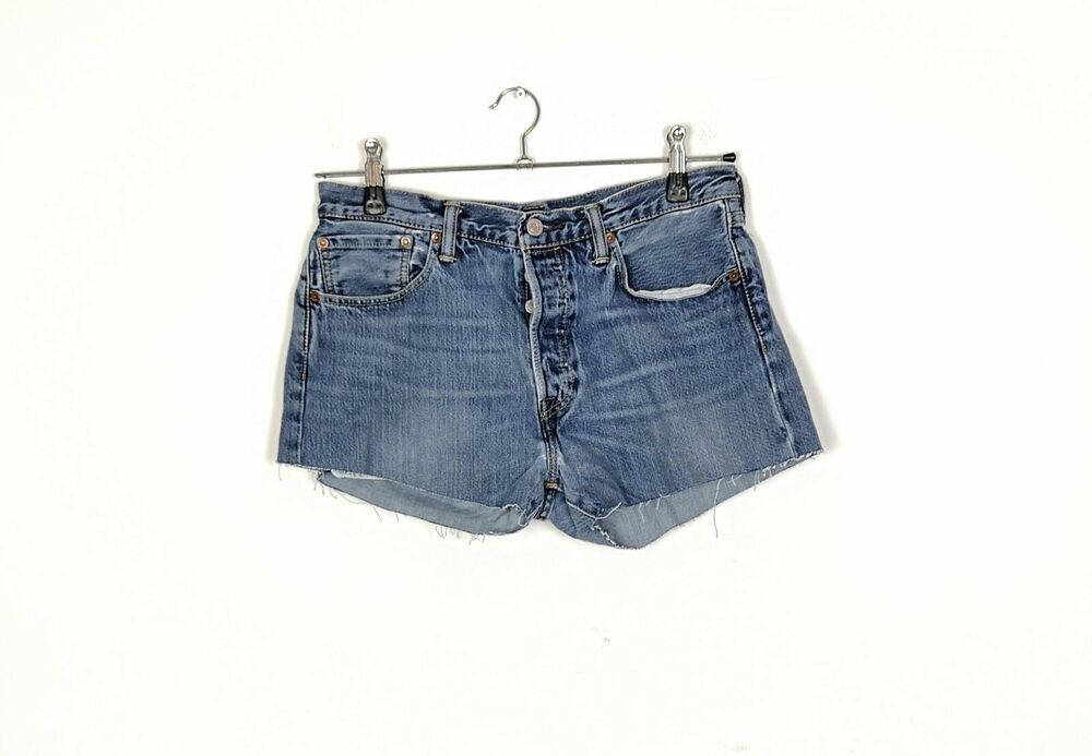 Levi's Denim Shorts - Size W32 UK 12