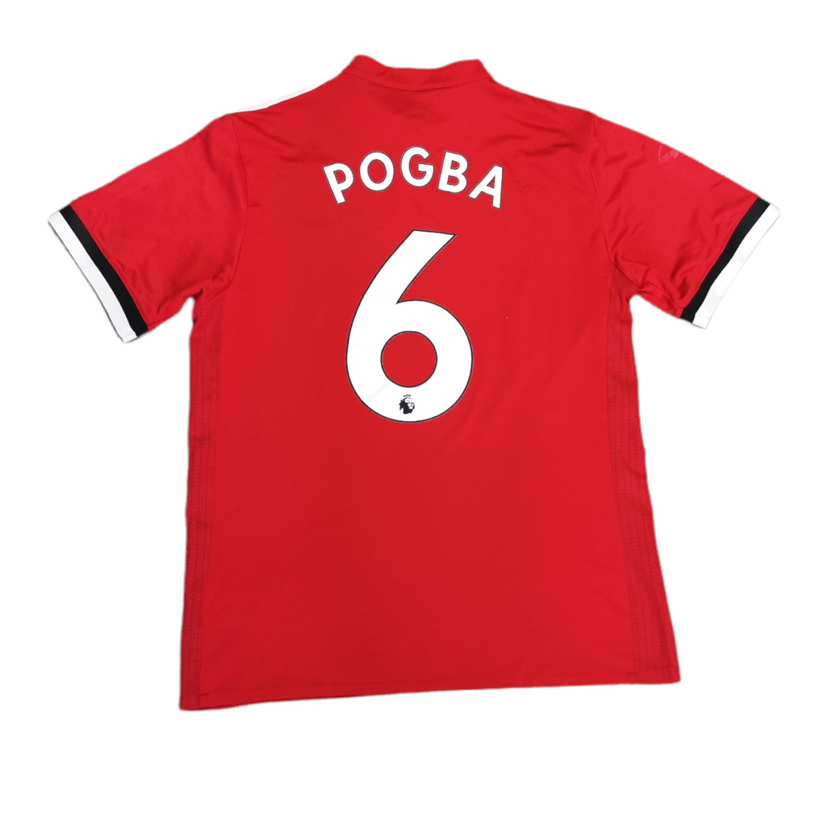2017/2018 Adidas Manchester United Pogba 6 Home Shirt - Size Medium
