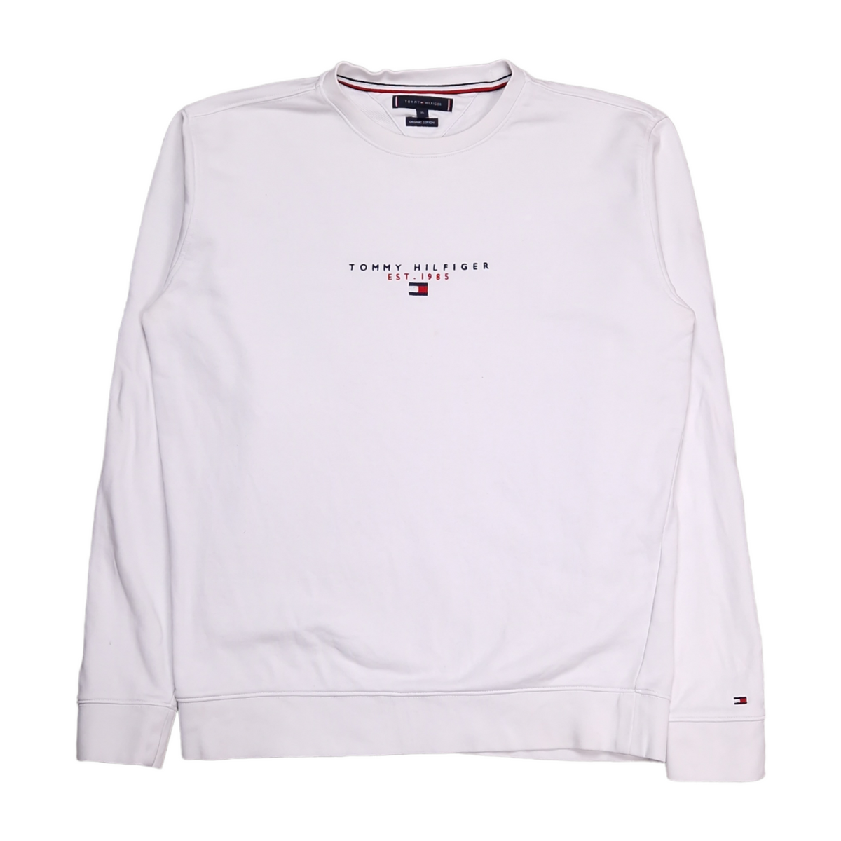 Tommy Hilfiger Spell Out Sweatshirt - Size Large