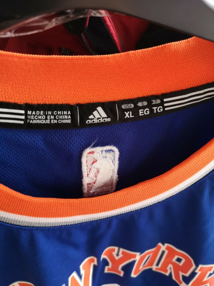 Y2K Adidas NBA New York Knicks 6 Porzingis Basketball Jersey