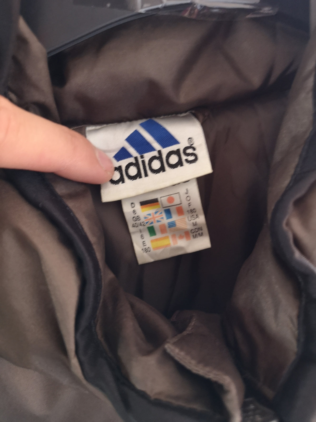 90's Adidas Puffer Jacket - Size XL
