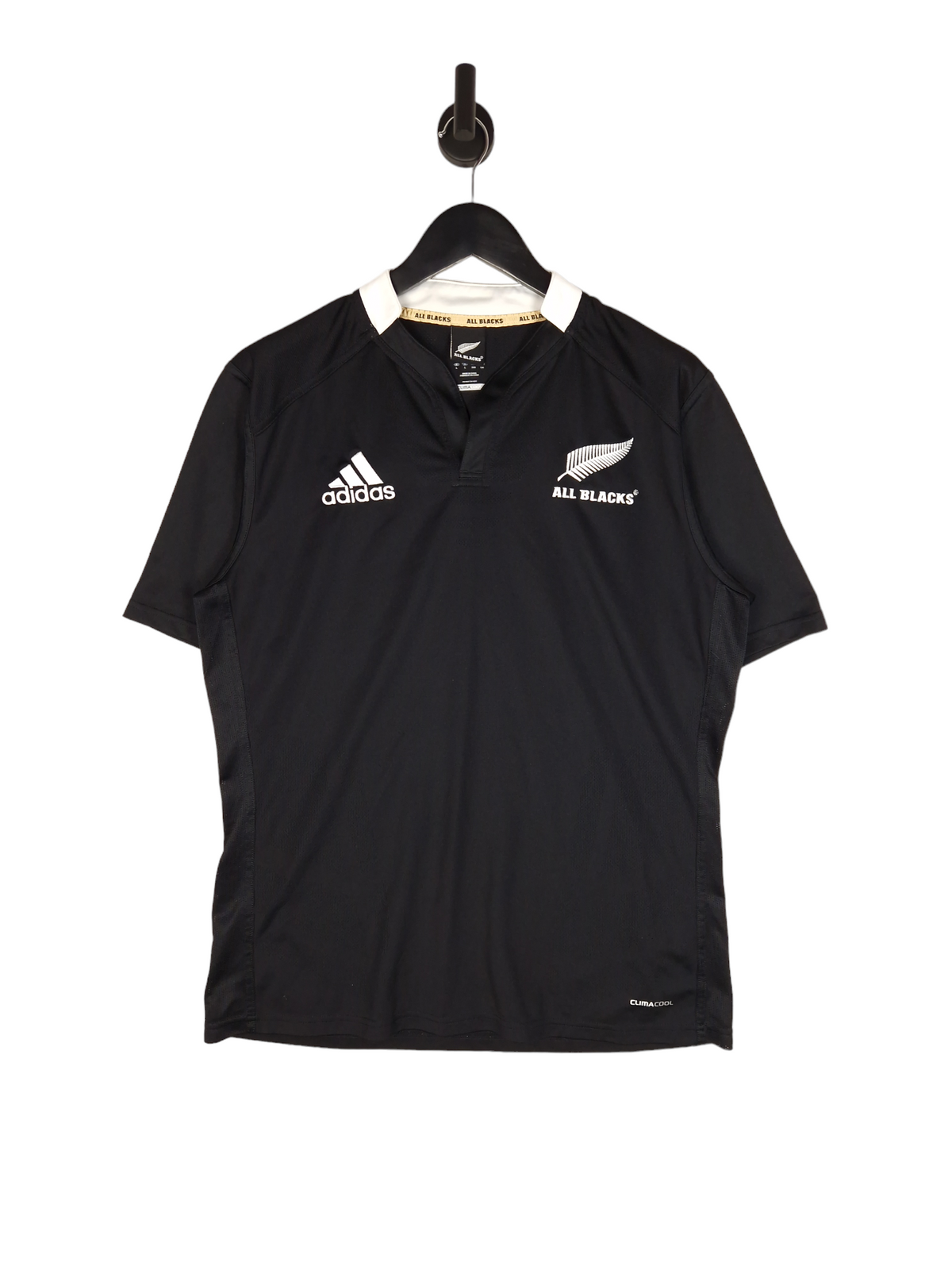 Adidas 2012/13 New Zealand Rugby Union Jersey - Size Large