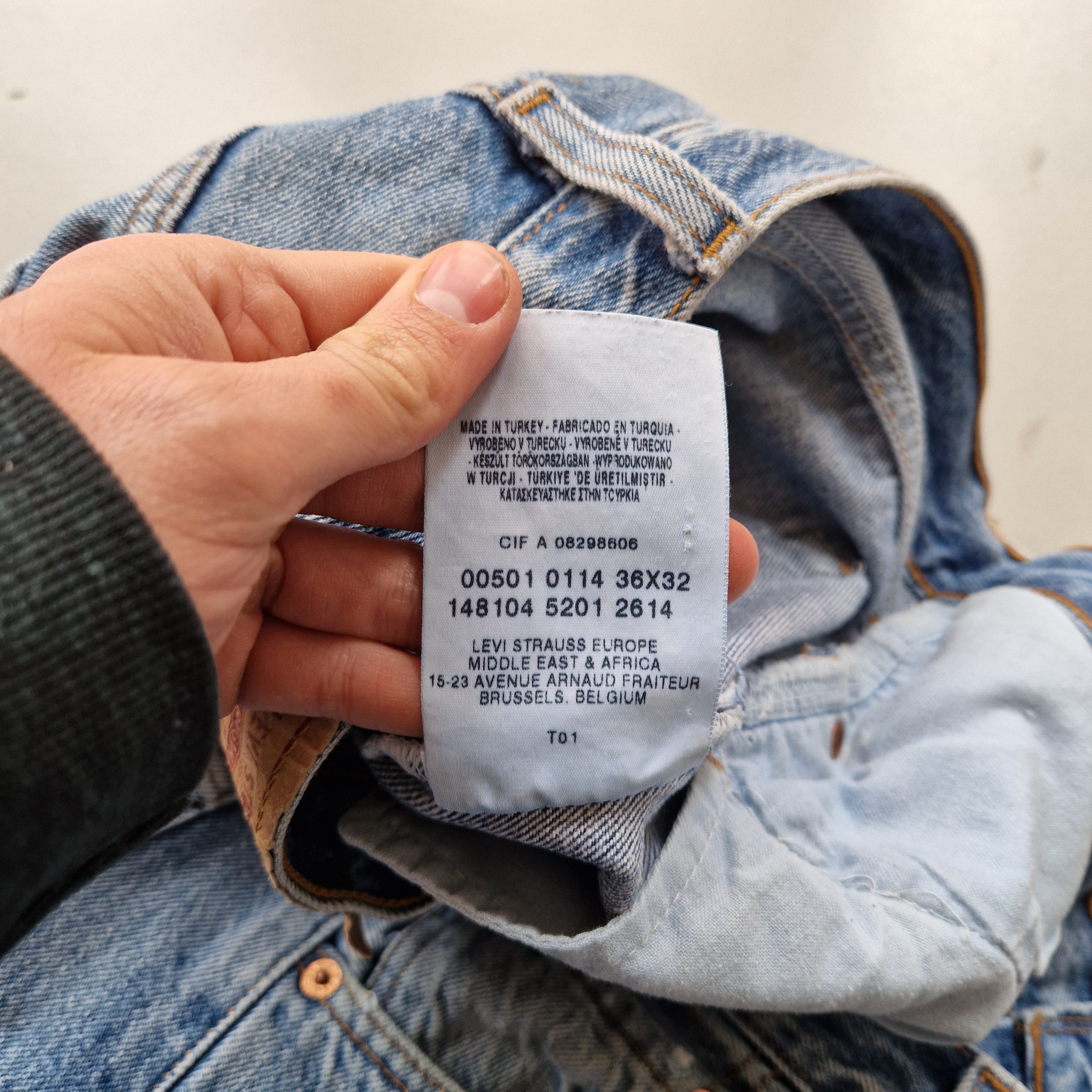 Levis 501 w36 l30 best sale