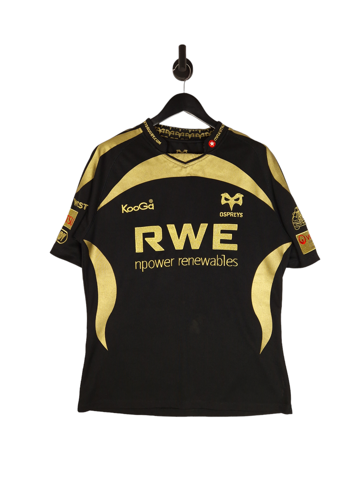 KooGa Ospreys Rugby Union Shirt -  Size Large