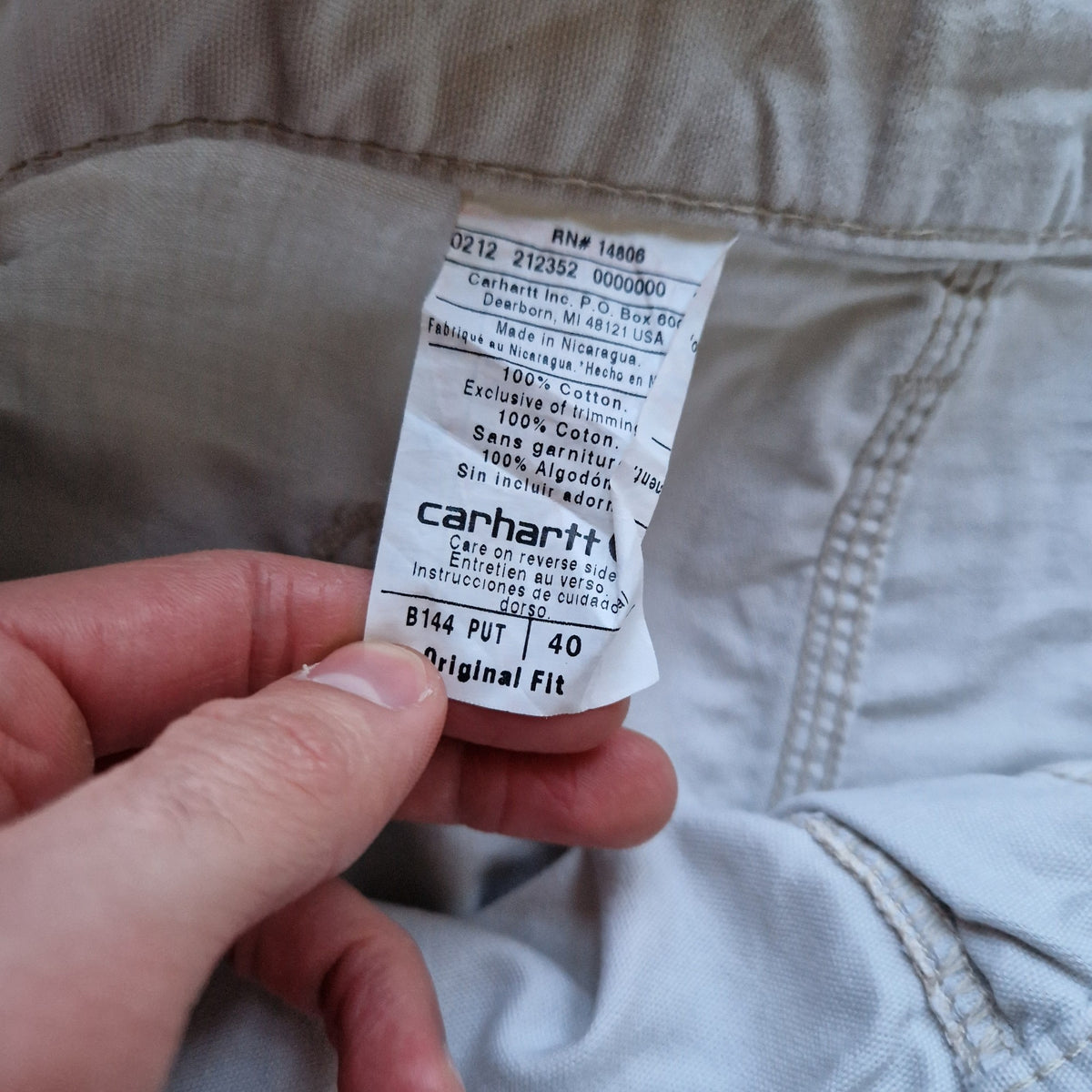 Carhartt Carpenter Shorts - Size W40