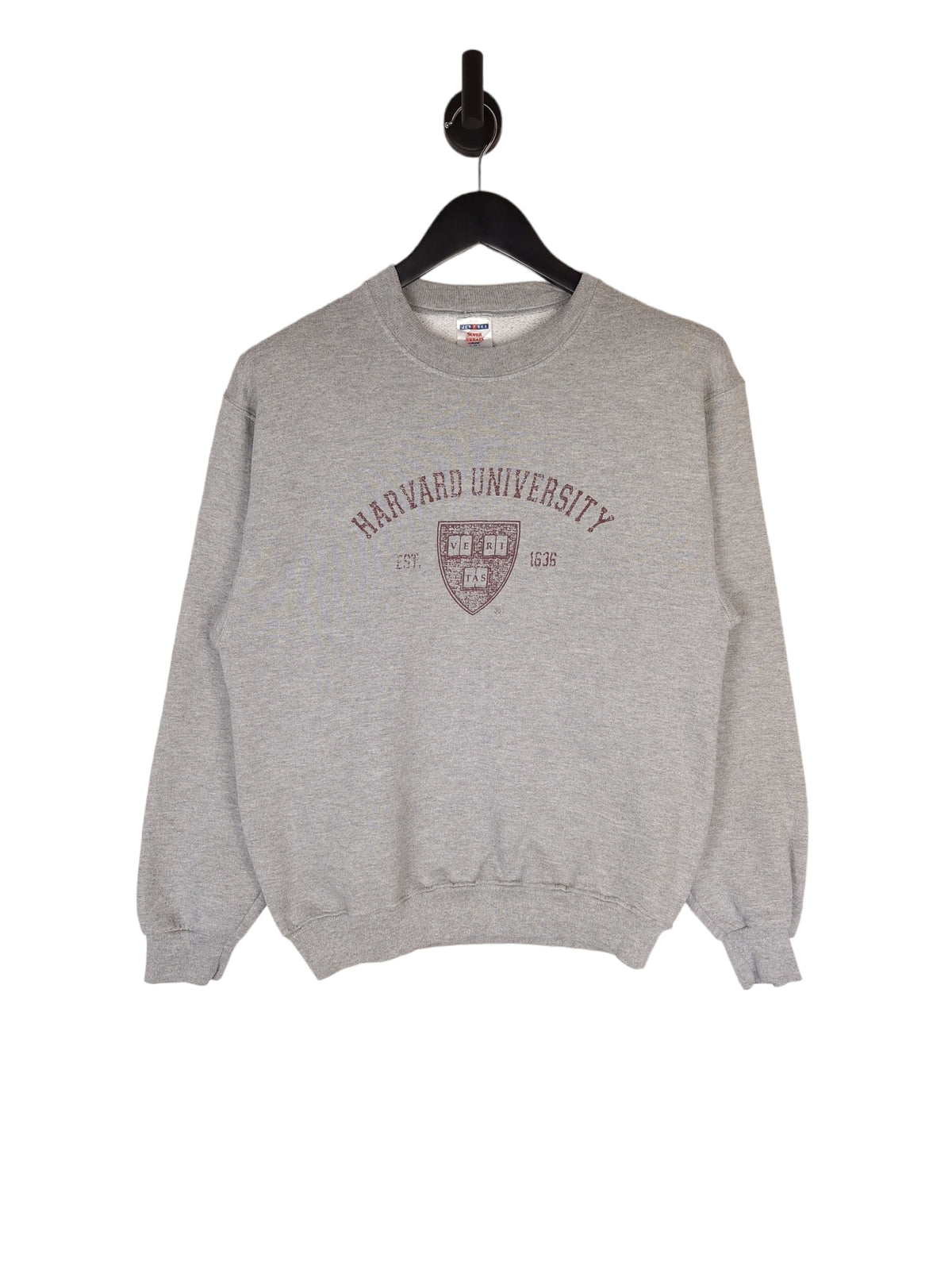 Y2K Harvard University College Sweatshirt - Size Small