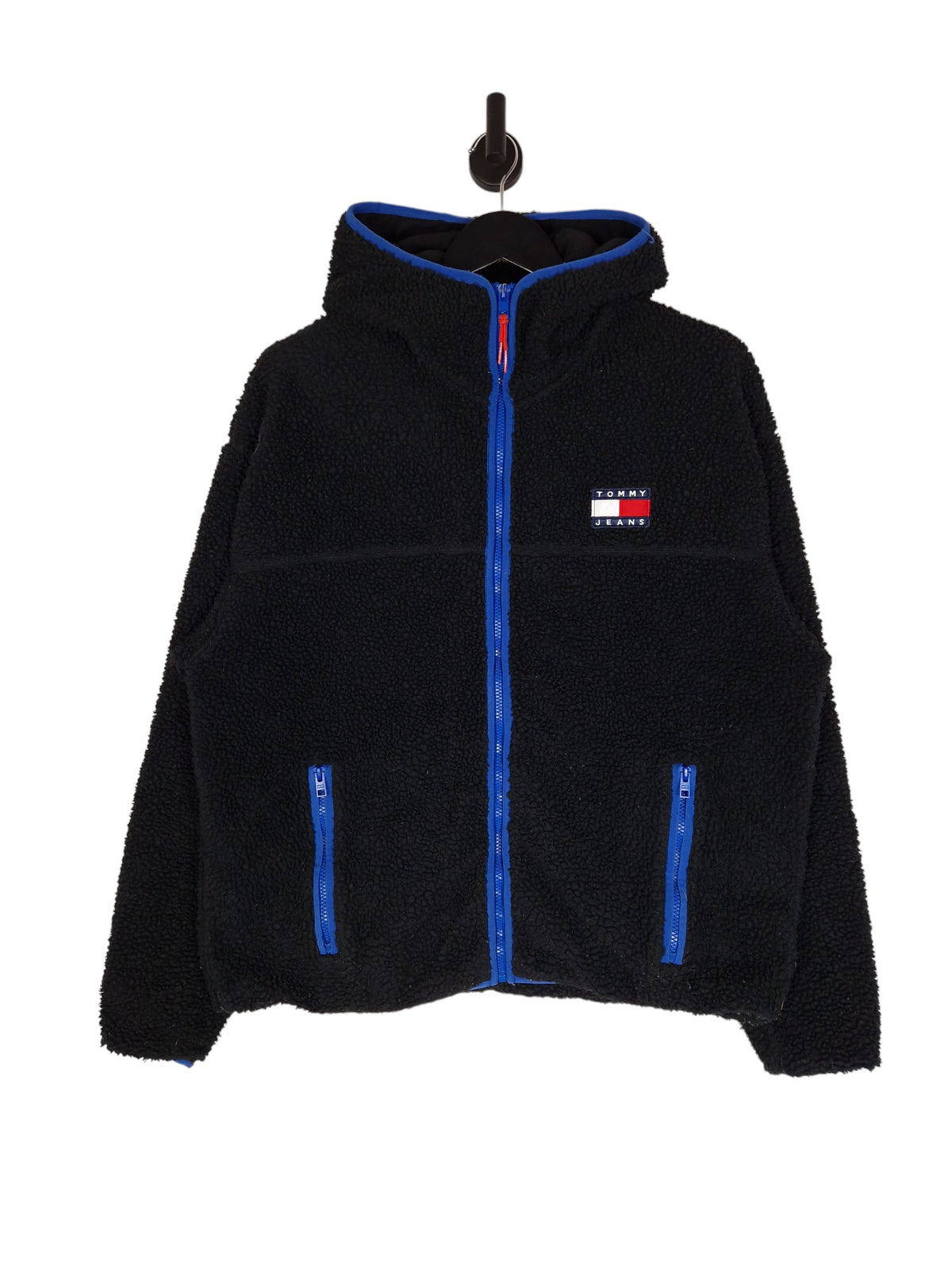 Tommy Jeans Full Zip Fleece Jacket - Size XL