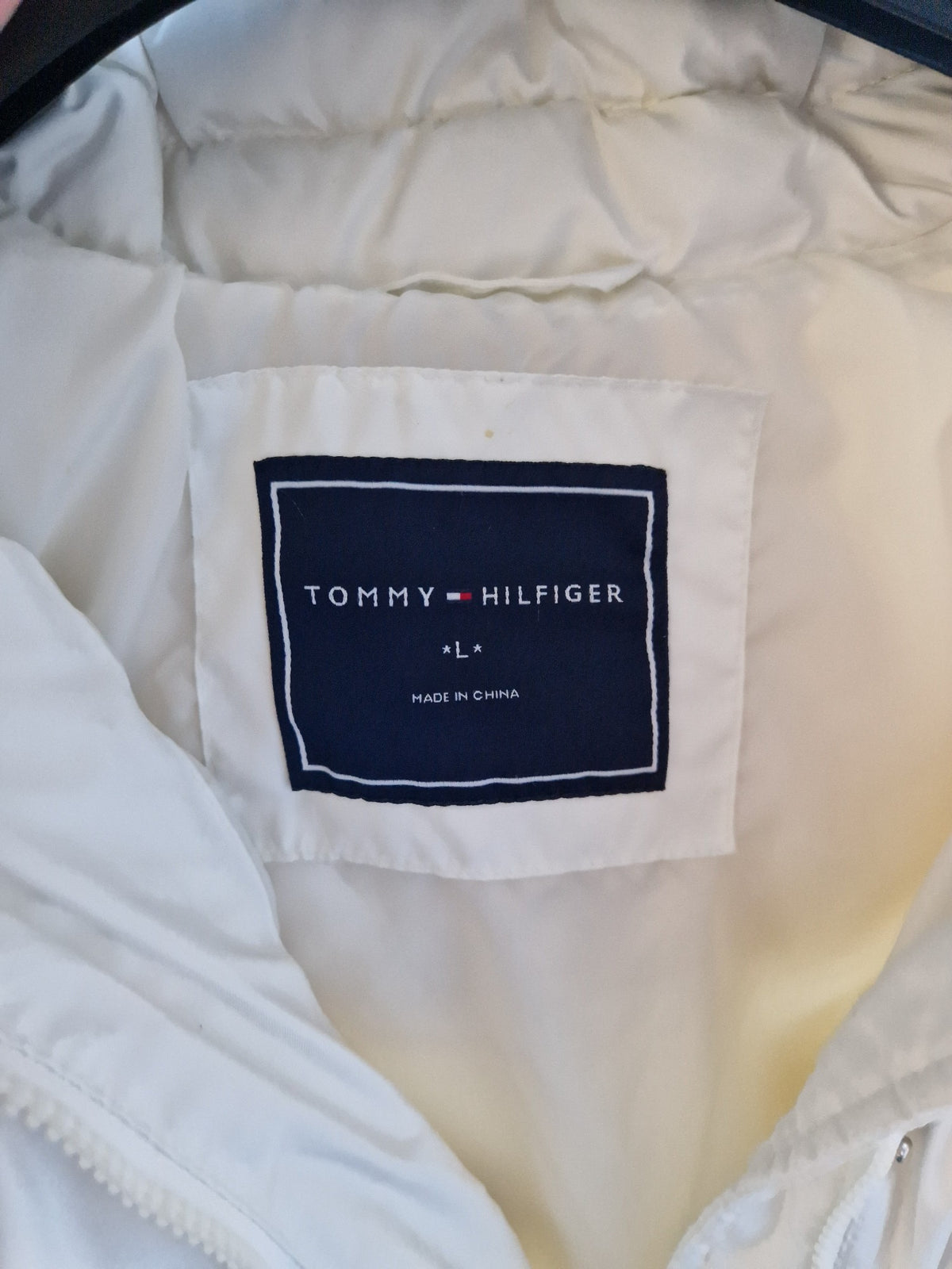 Tommy Hilfiger Down Puffer Jacket - Size UK 10