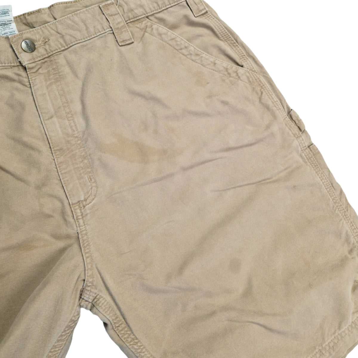 Carhartt Carpenter Cargo Shorts In Beige Size W40