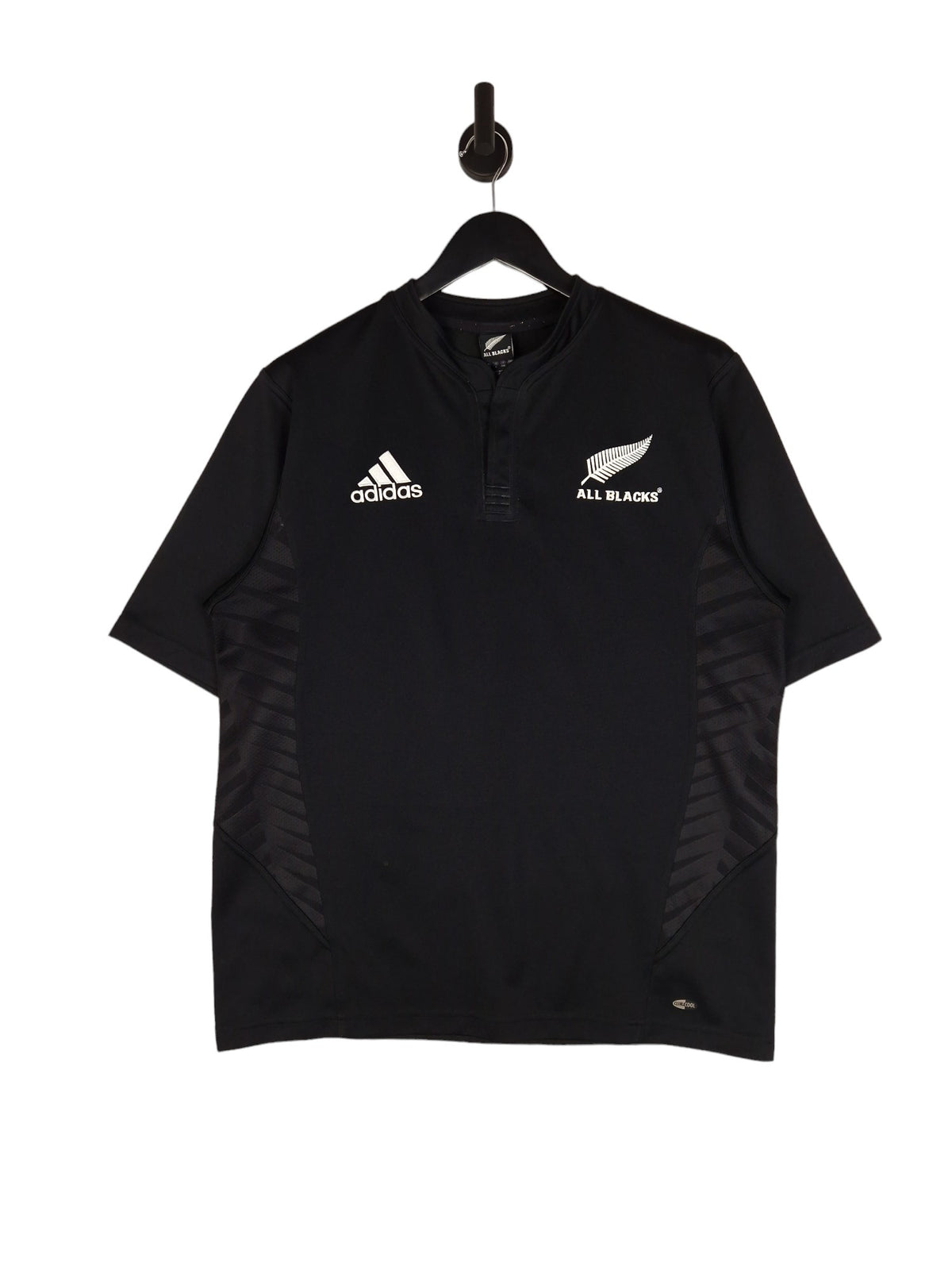Adidas 2007/08 New Zealand All Blacks Rugby Jersey - Size Large