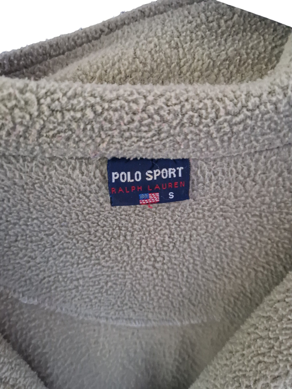 Polo Sport Full Zip Fleece Jacket - Size Small