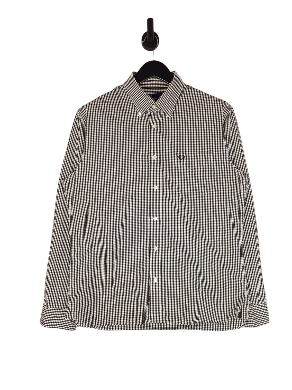 Fred Perry Check Shirt - Size Large