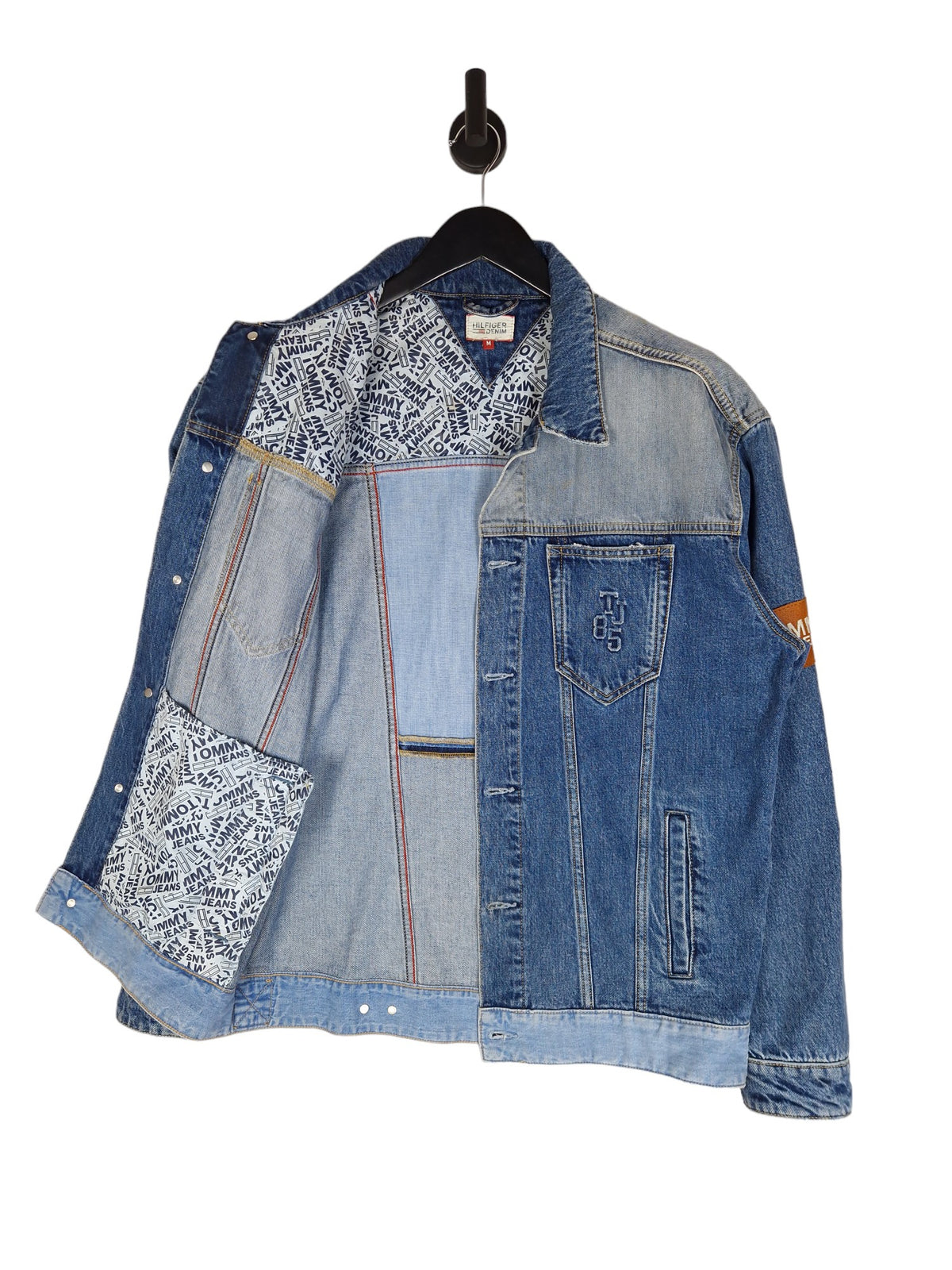 Tommy Jeans Denim Trucker Jacket - Size M (oversized)