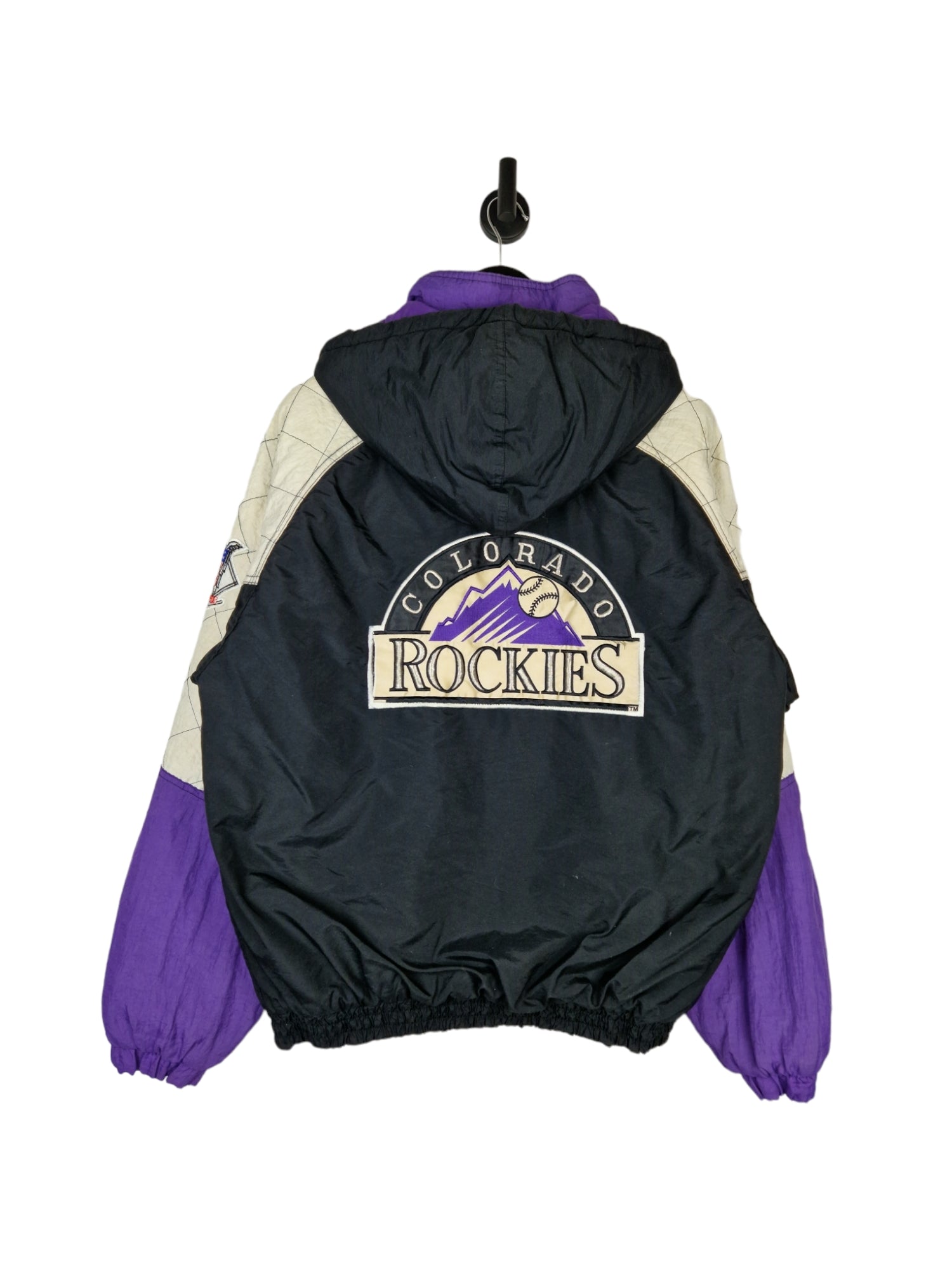 Vintage Colorado Rockies MLB Windbreaker Jacket XL Fans