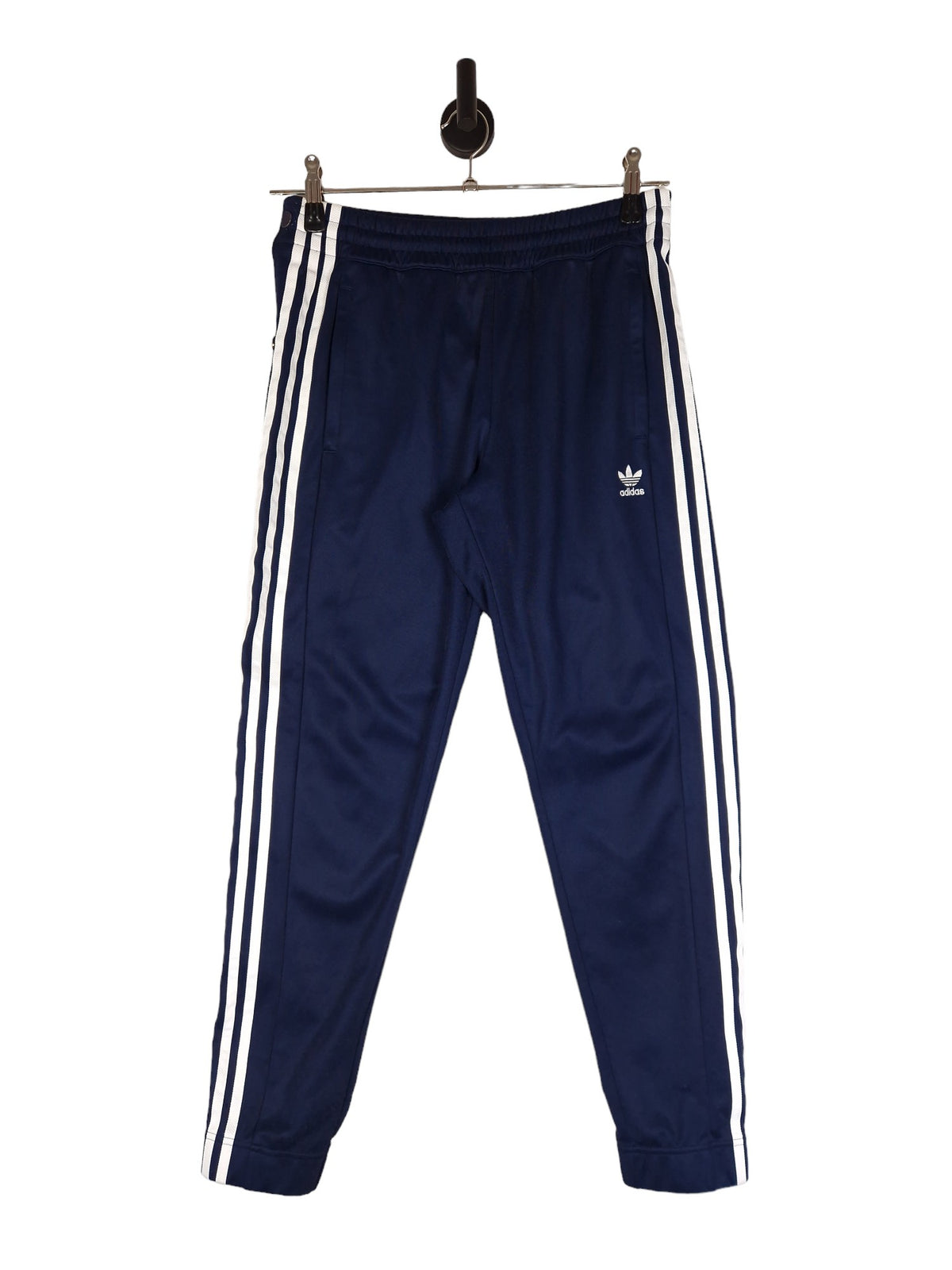 Adidas Poppers Tracksuit Bottoms - Size Medium
