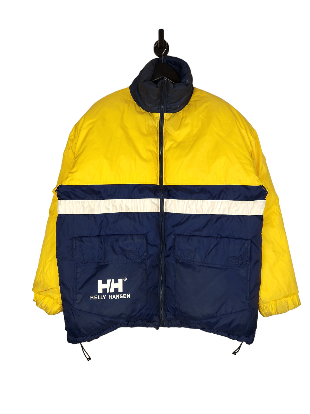 Y2K Helly Hansen Reversible Puffer Jacket - Size L/XL