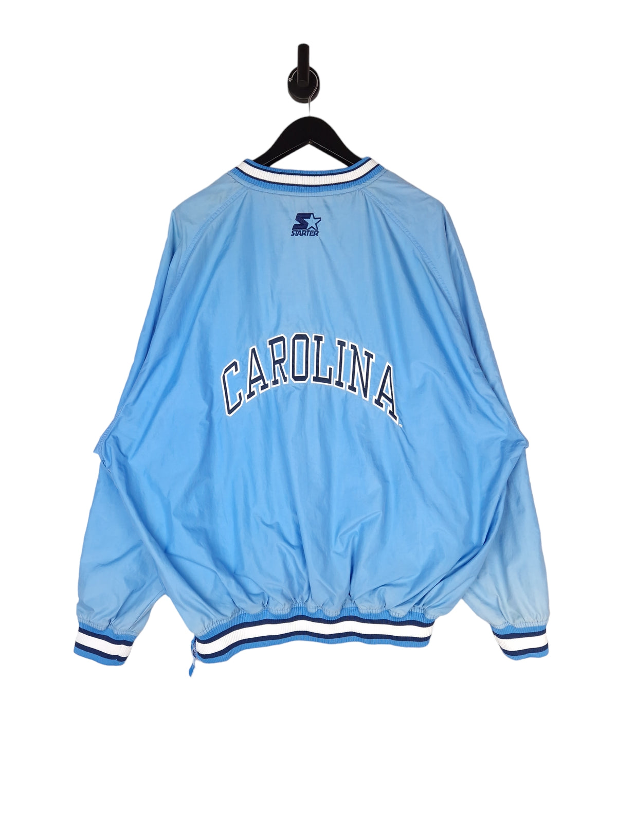 Y2K Starter Carolina Tar Heels Basketball Pullover - Size XXL